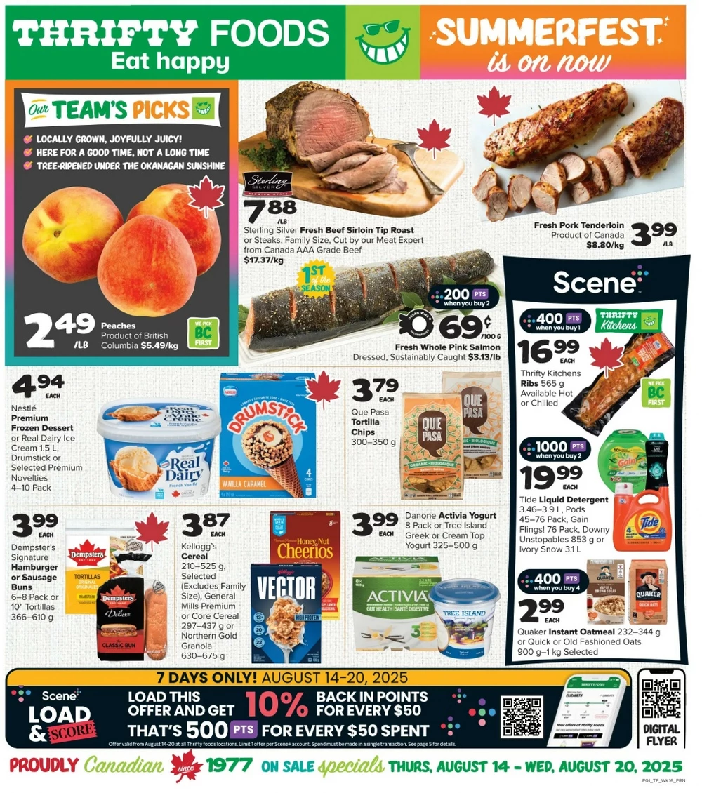 thrifty foods flyer