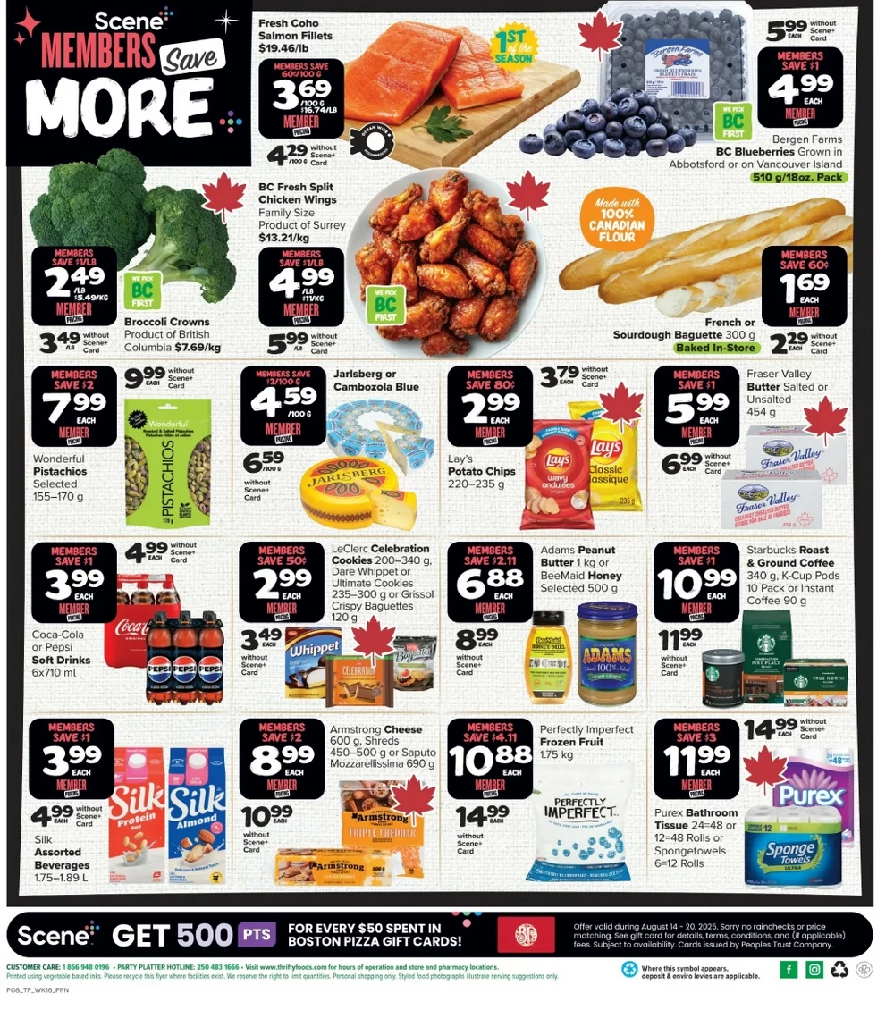 thrifty foods flyer august 14 20 2