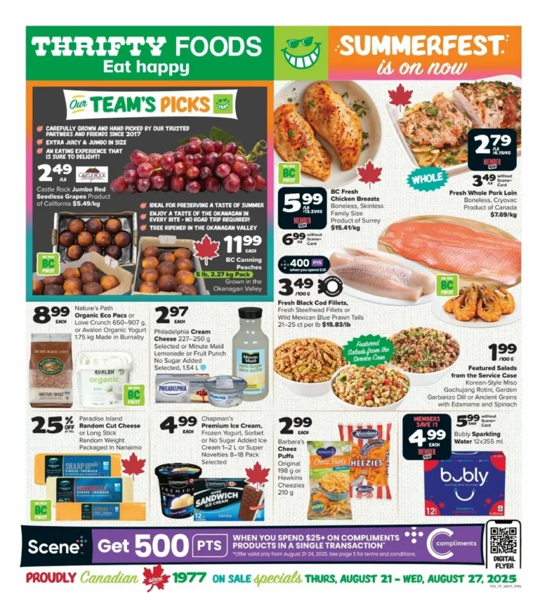 thrifty foods flyer