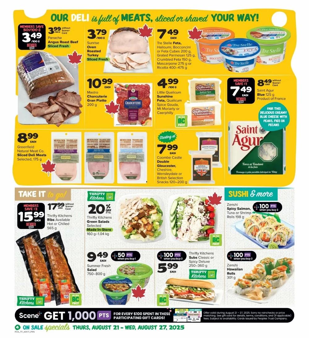 thrifty foods flyer august 21 27 5