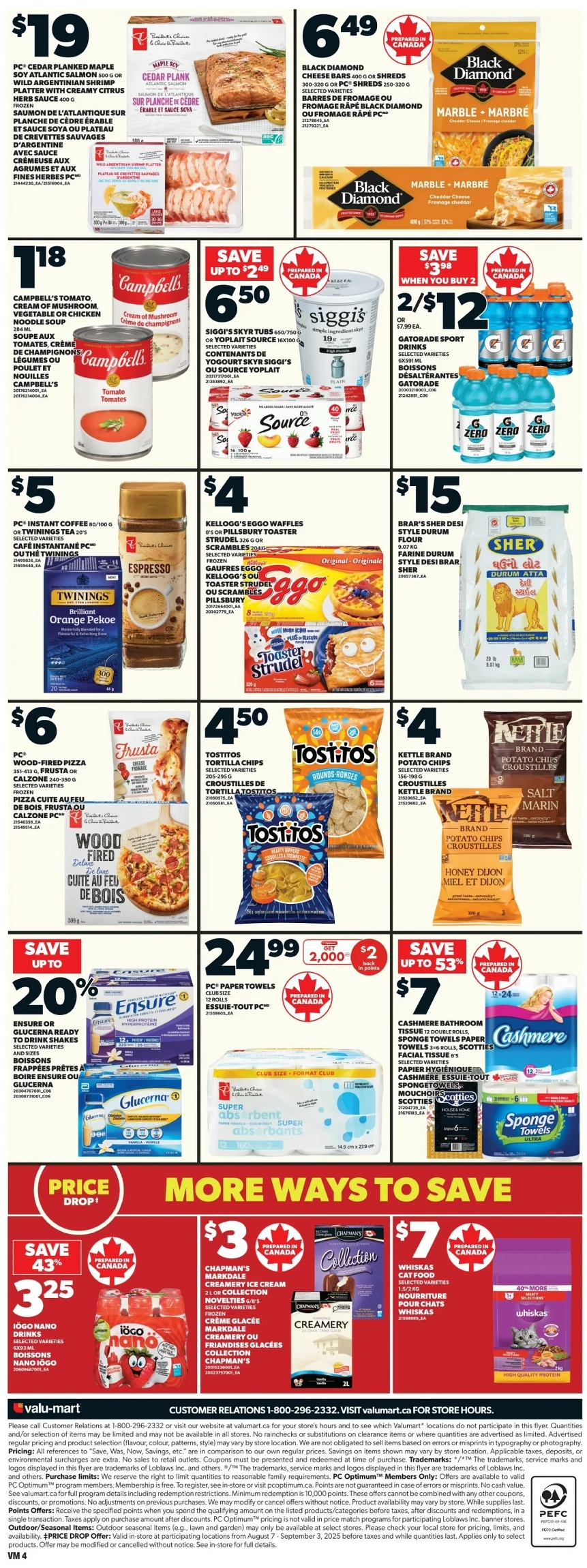 valu mart flyer august 14 20 2