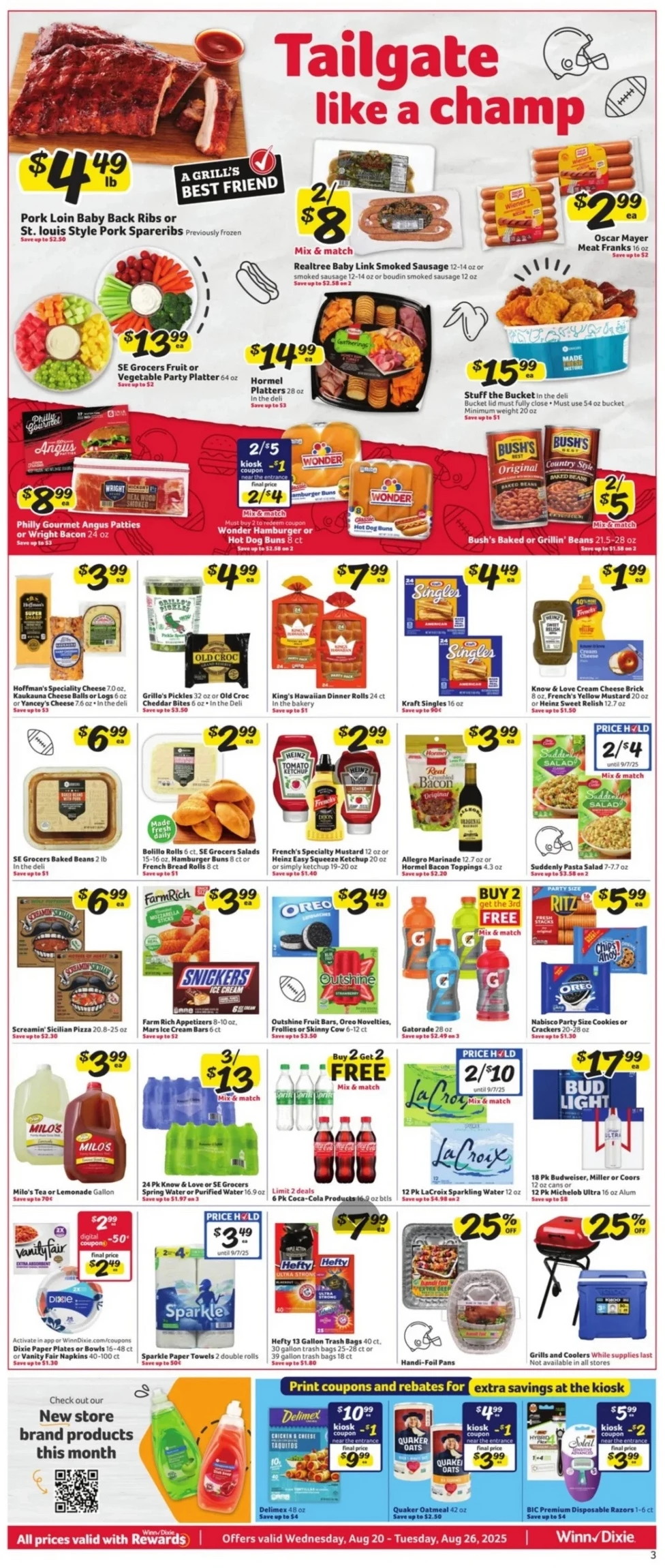 winn dixie weekly ad aug 20 27 3