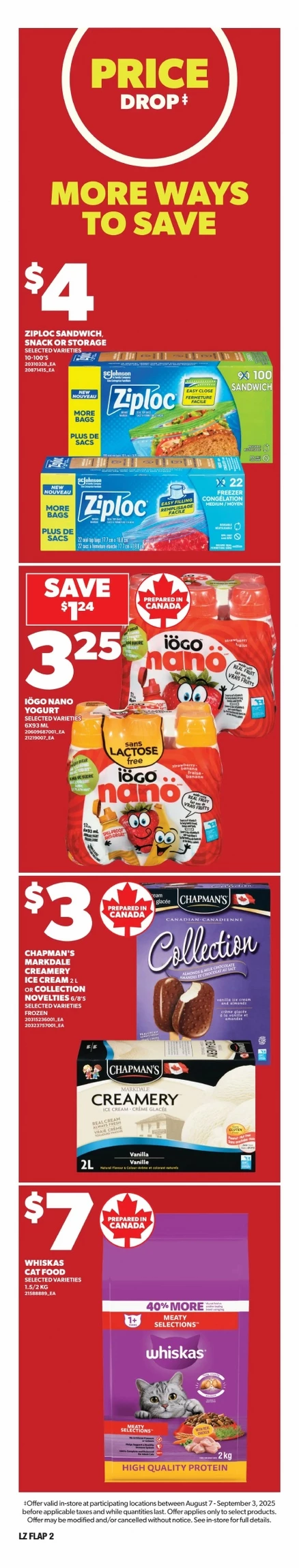 zehrs flyer august 14 20 2