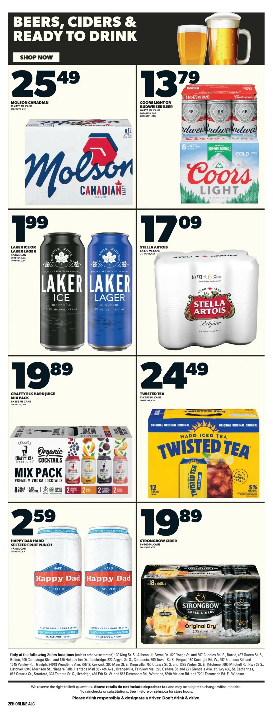 zehrs flyer august 21 27 18