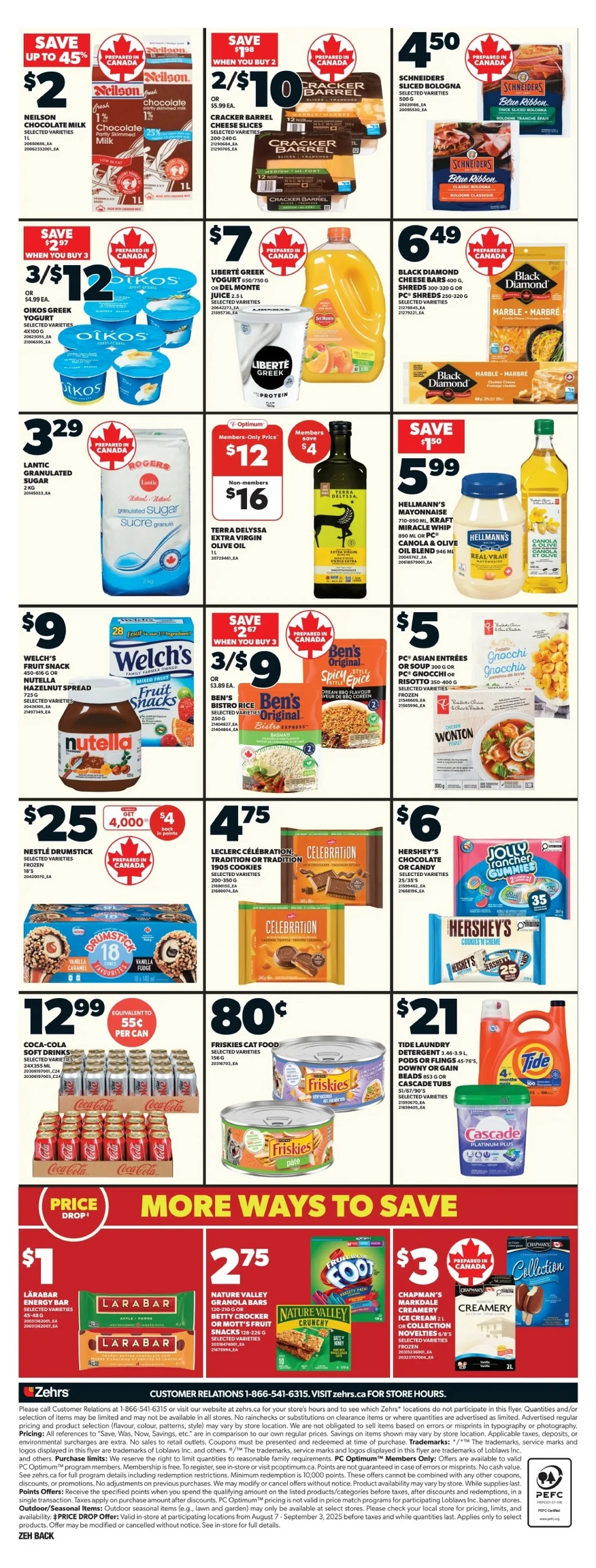 zehrs flyer august 21 27 6