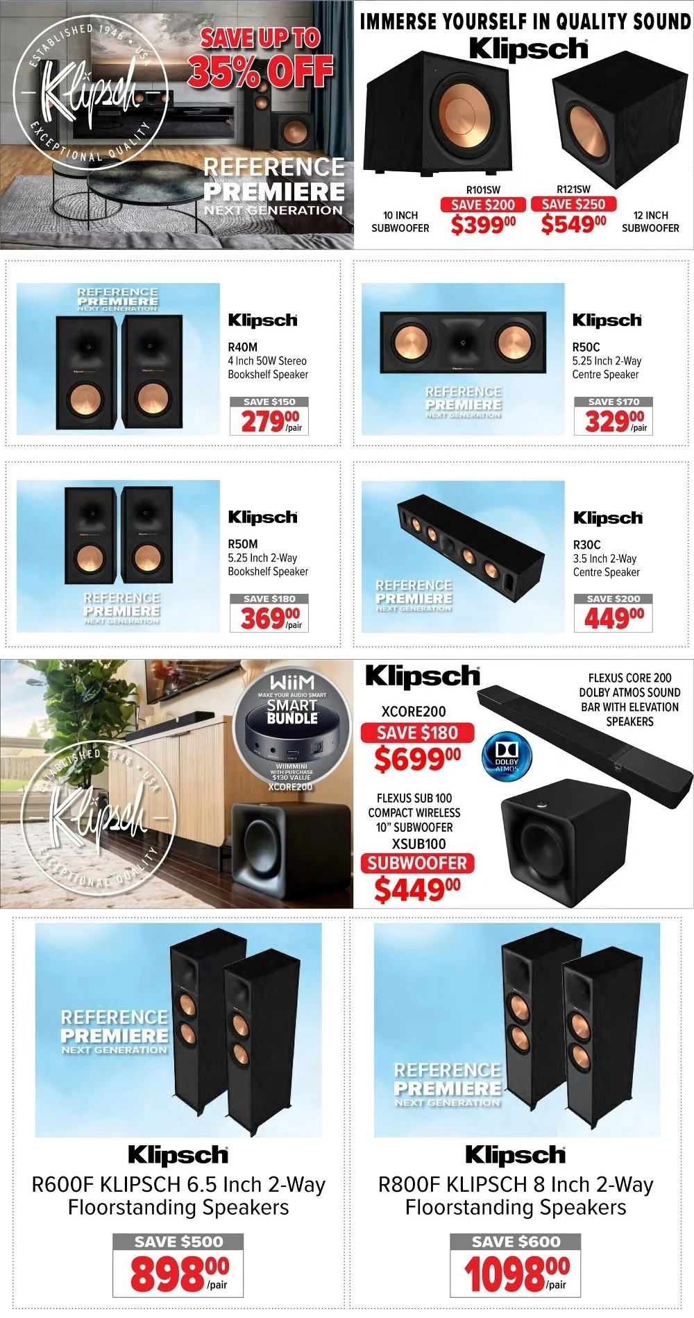 2001 audio video flyer september 26 october 2 11