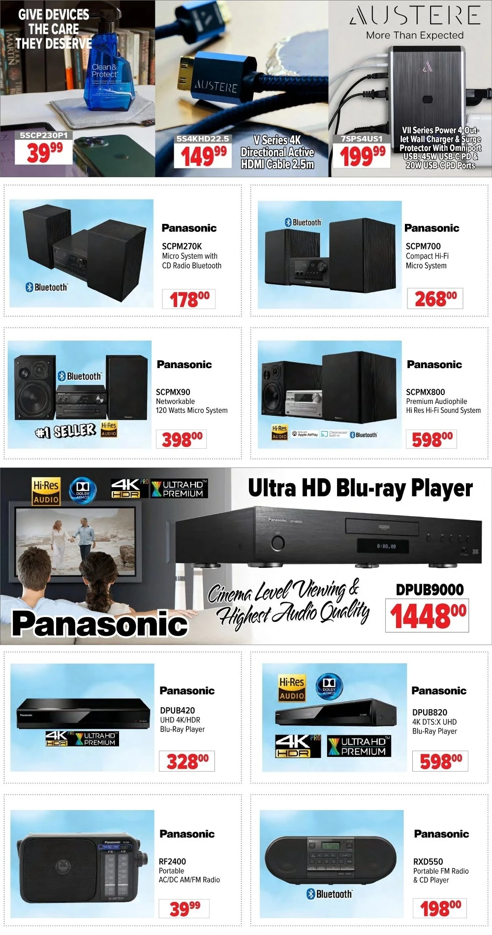 2001 audio video flyer september 26 october 2 13