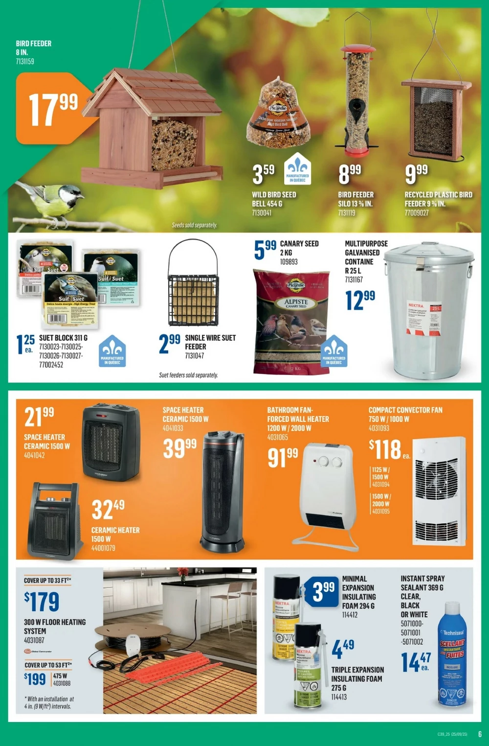 canac flyer september 25 october 1 6