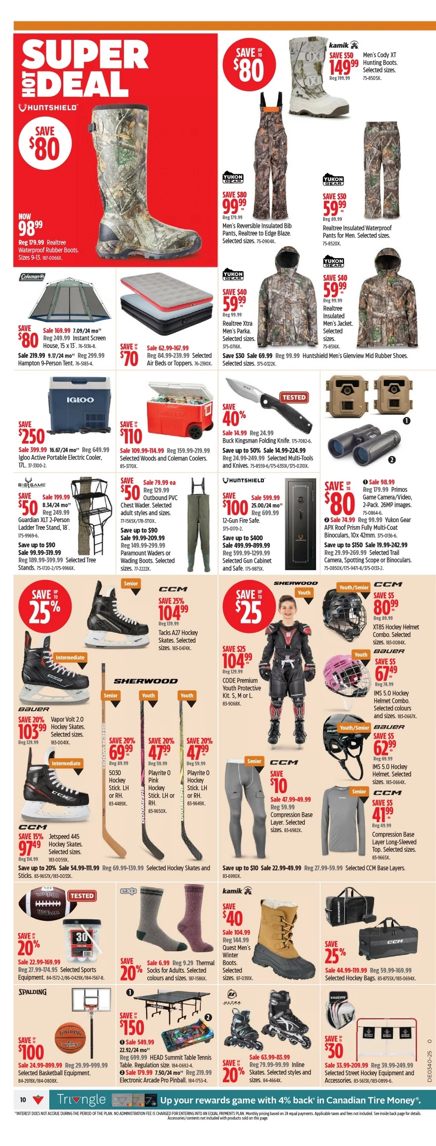 canadian tire flyer september 25 october 1 10
