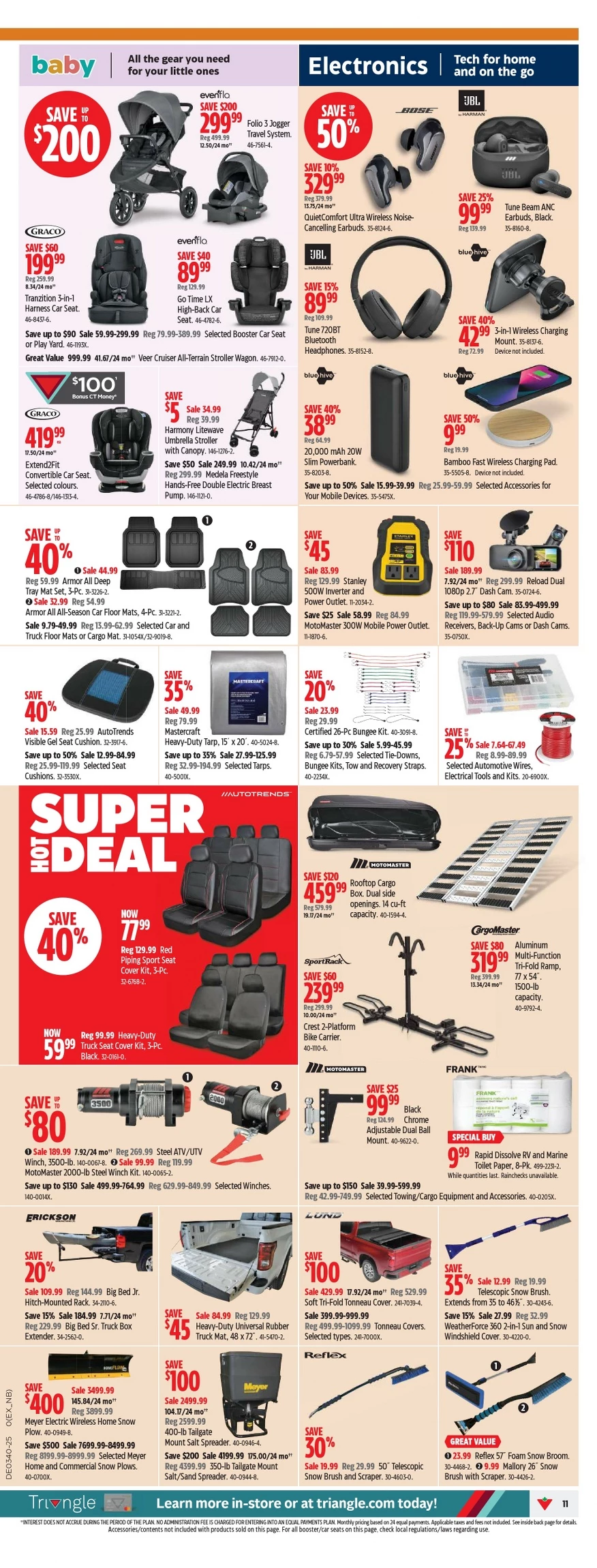 canadian tire flyer september 25 october 1 11