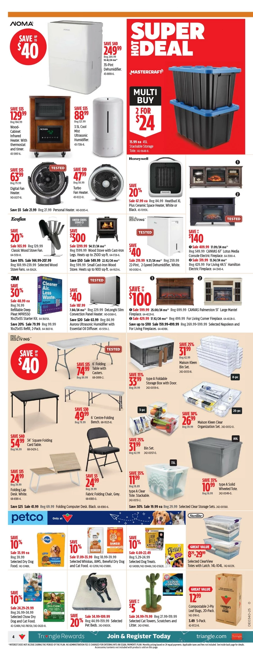 canadian tire flyer september 25 october 1 4