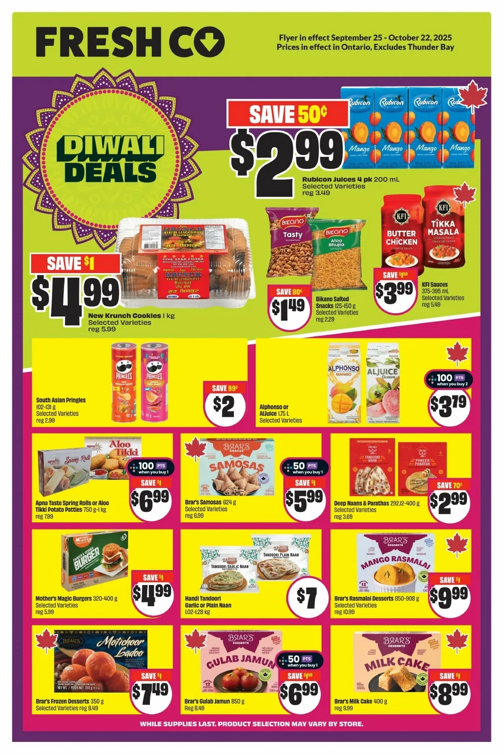chalo freshco flyer september 25 october 1 12