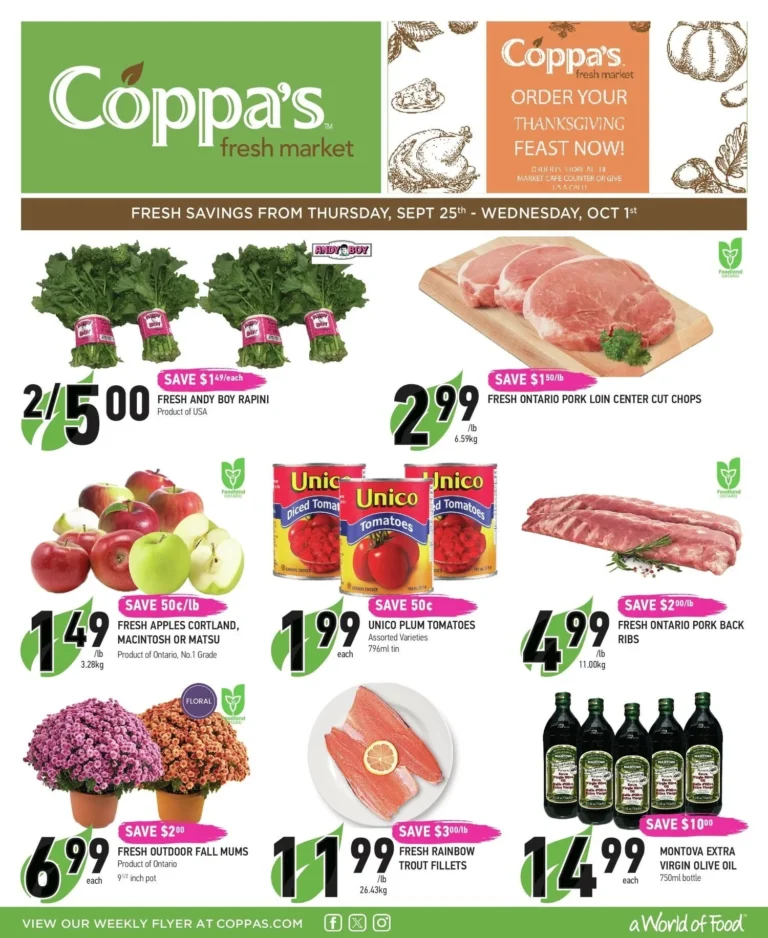 coppa's flyer