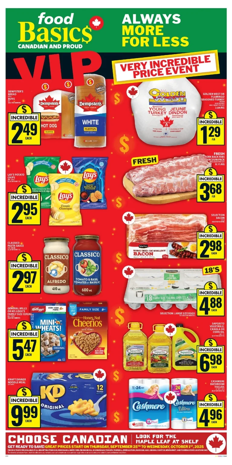 food basics flyer