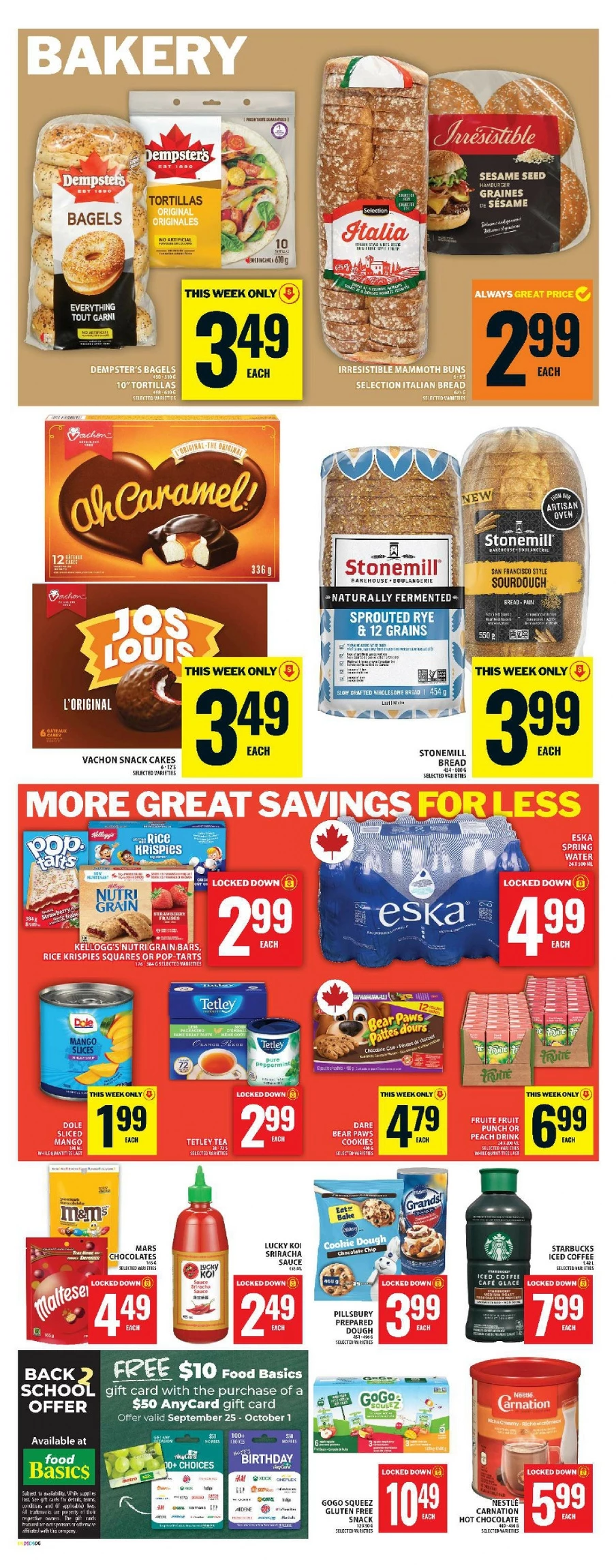 food basics flyer september 25 october 1 8