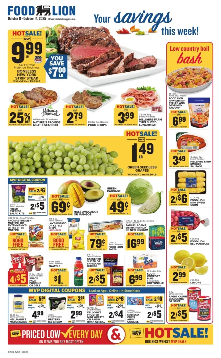 food lion weekly ad