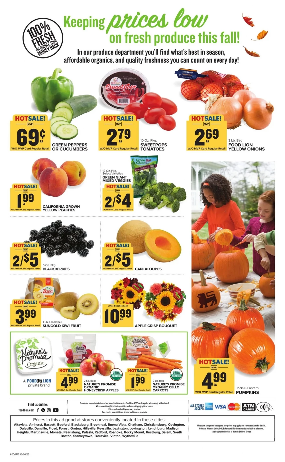 food lion weekly ad october 8 14 13
