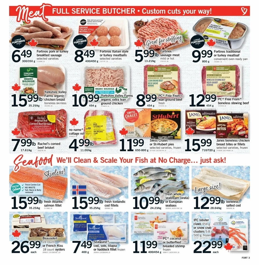 fortinos flyer september 25 october 1 4
