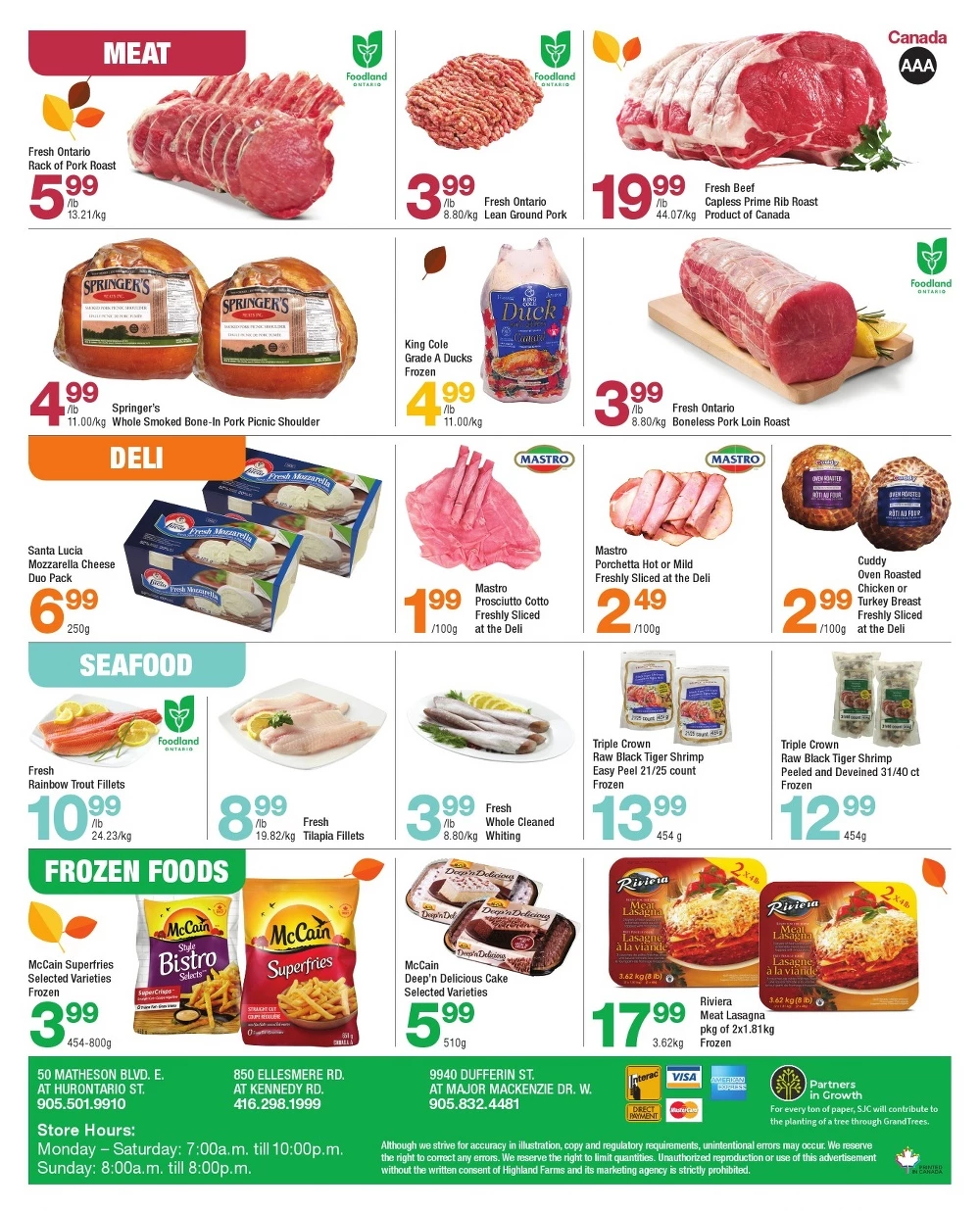 higland farms flyer october 2 15 4
