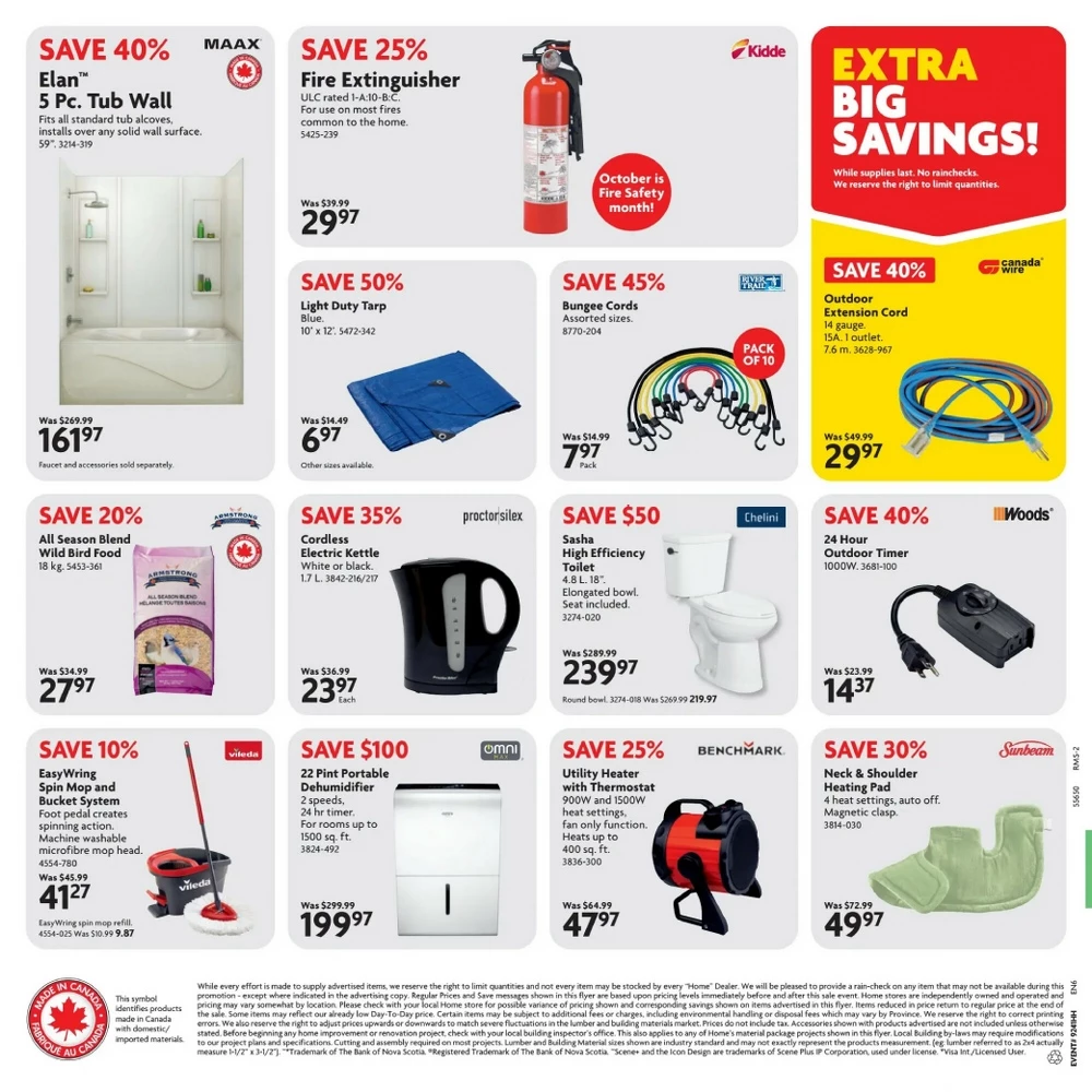 home hardware flyer october 9 22 2 77234486