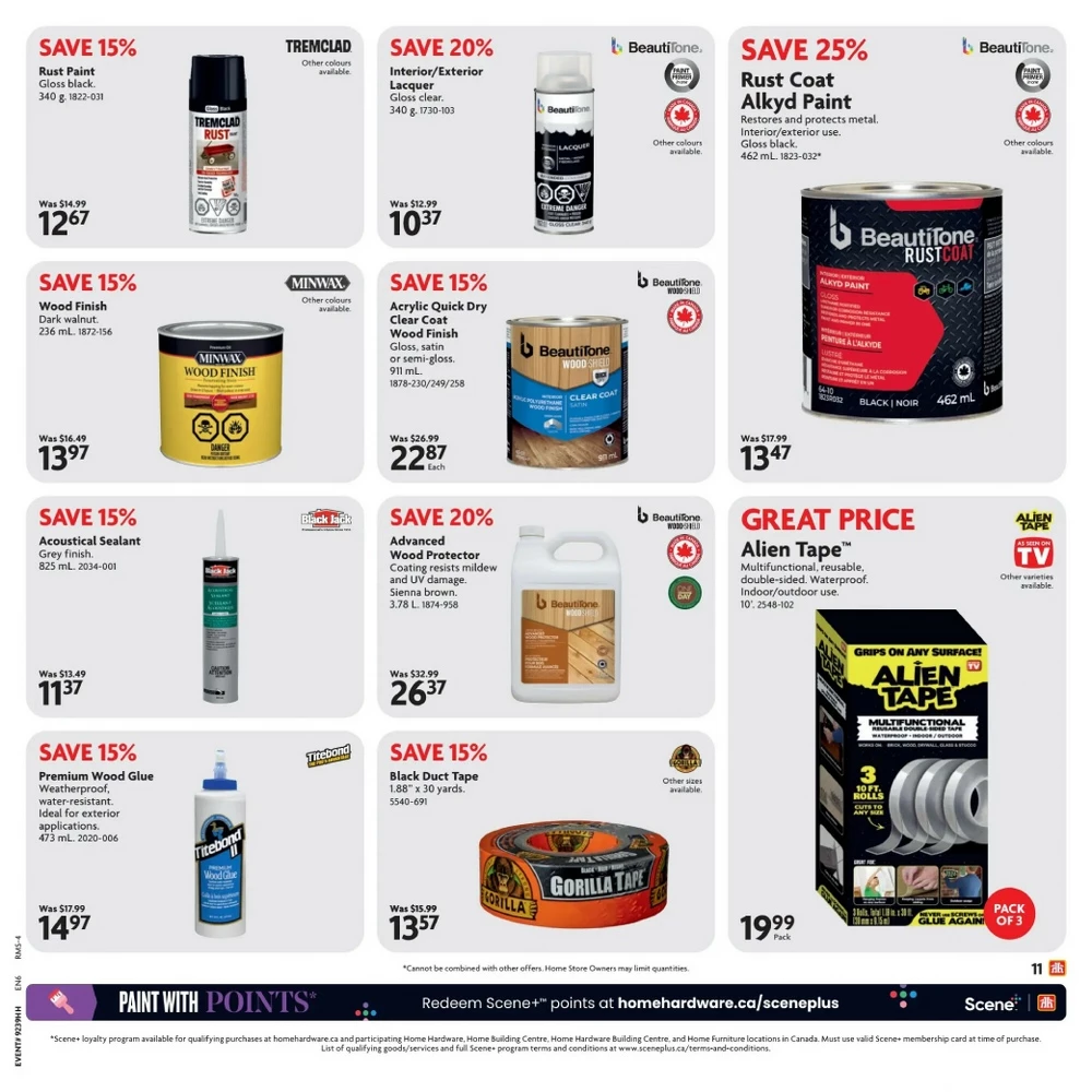 home hardware flyer september 25 october 8 12