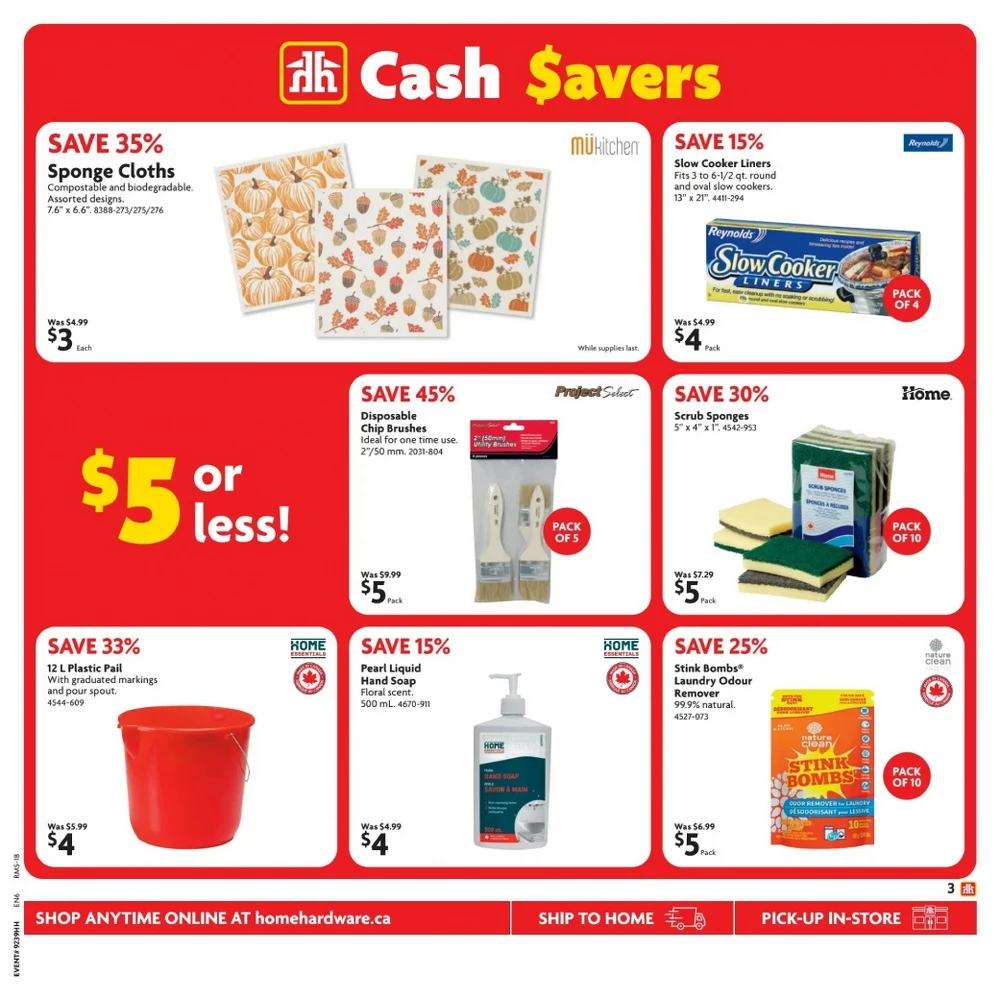 home hardware flyer september 25 october 8 4