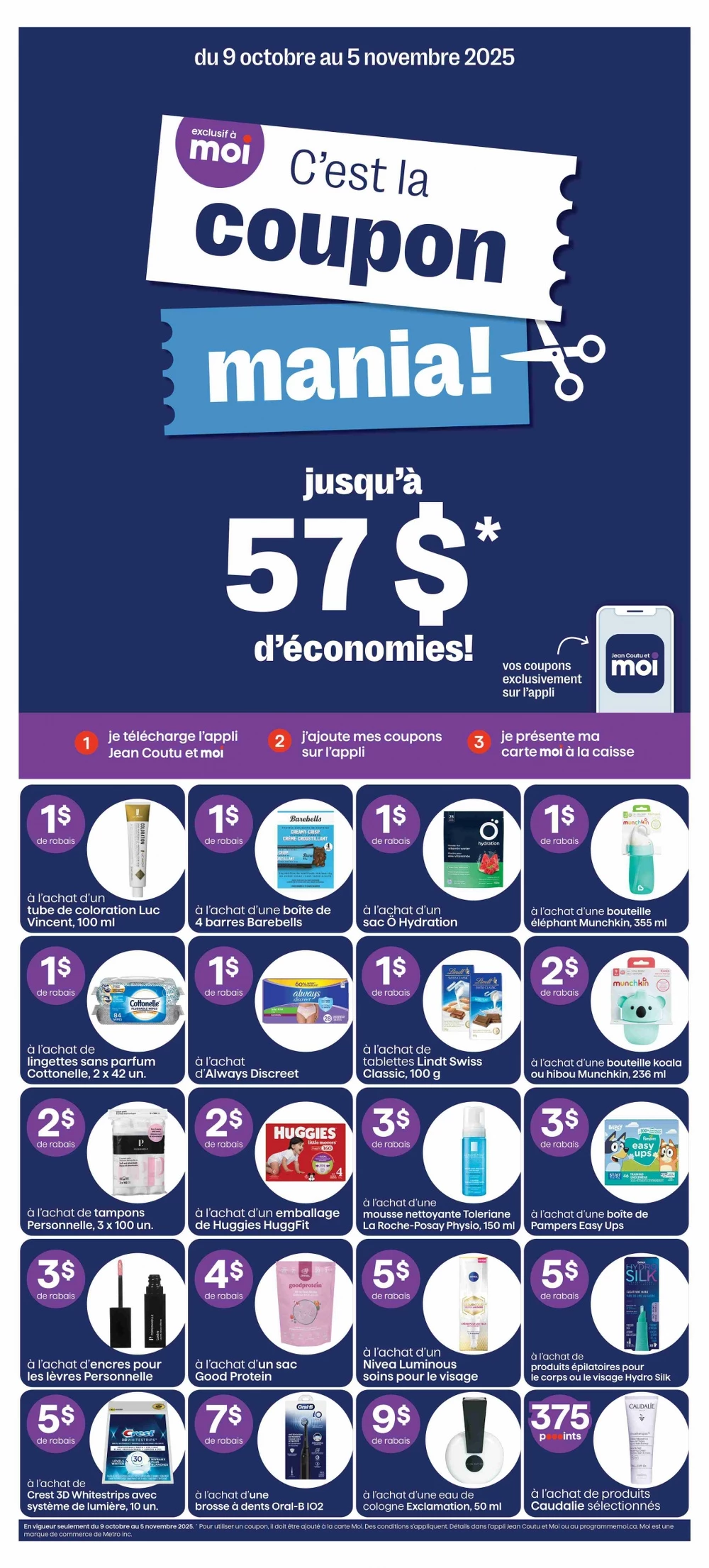 jean coutu flyer october 9 15 10