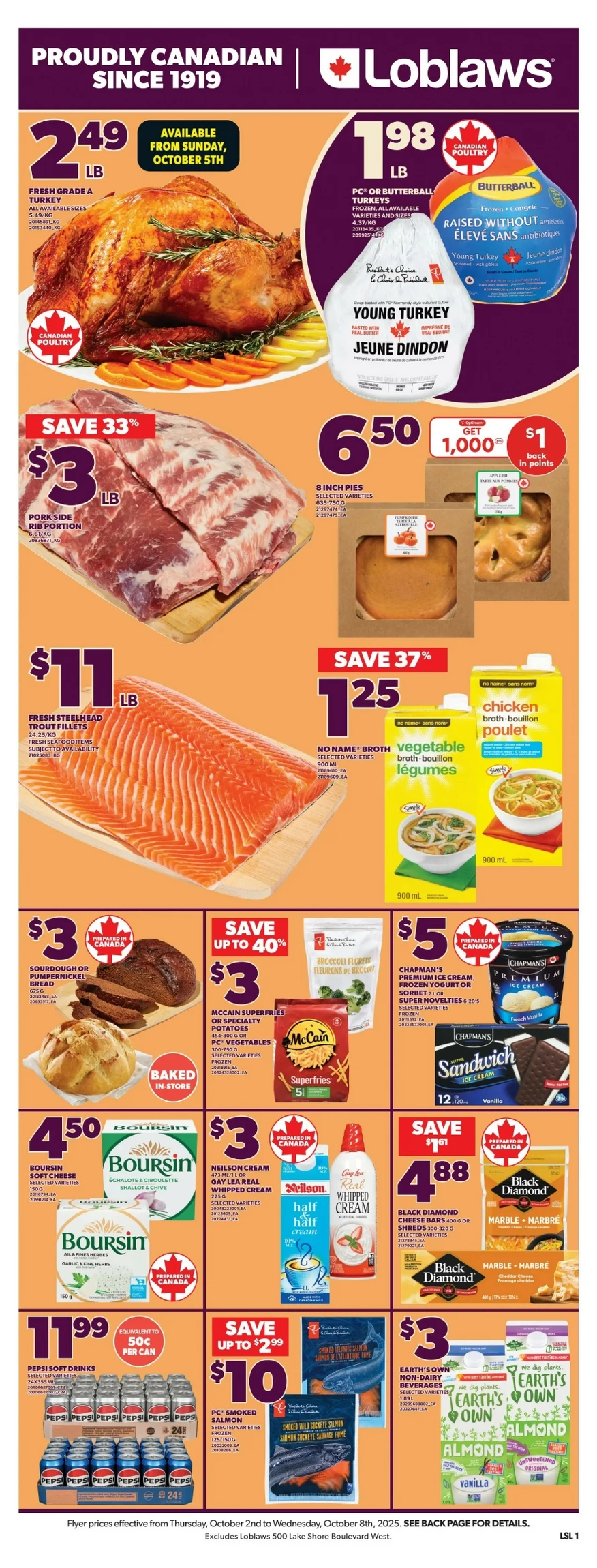 loblaws flyer october 2 8 3 1014