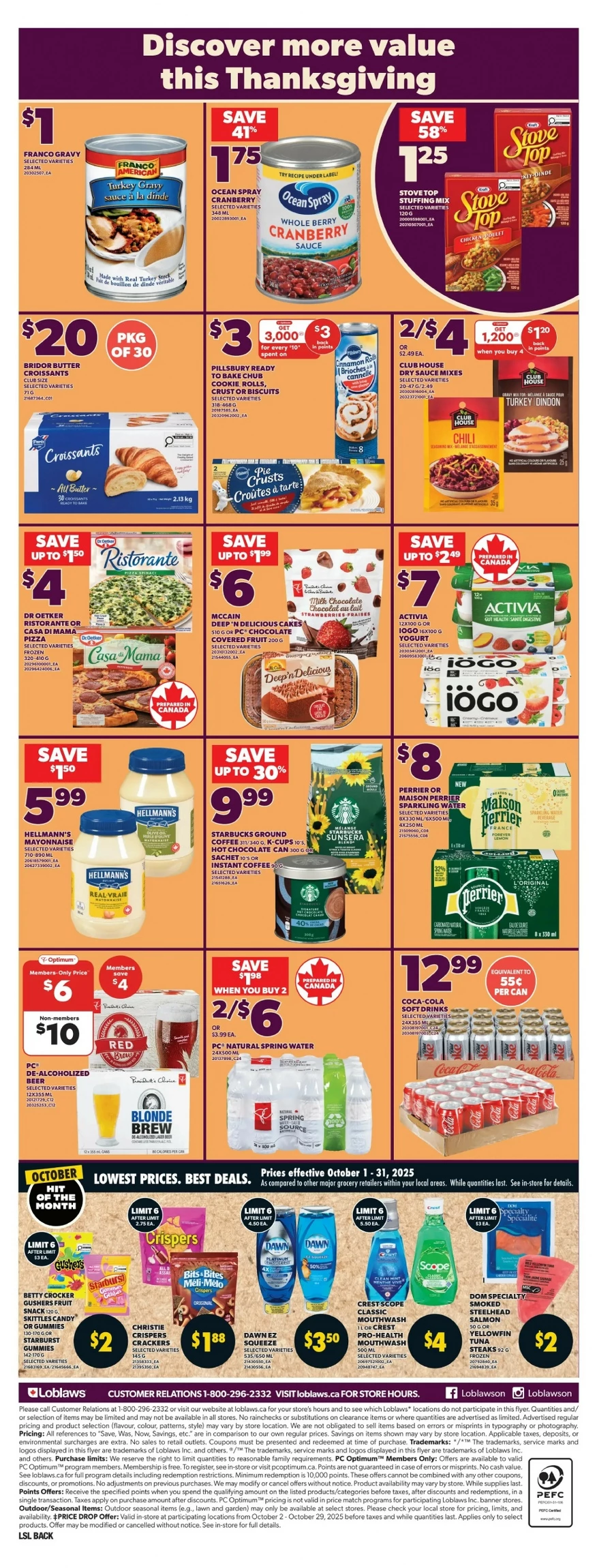 loblaws flyer october 2 8 4 8204