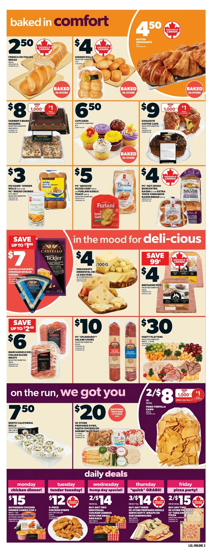 loblaws flyer october 2 8 8 7301