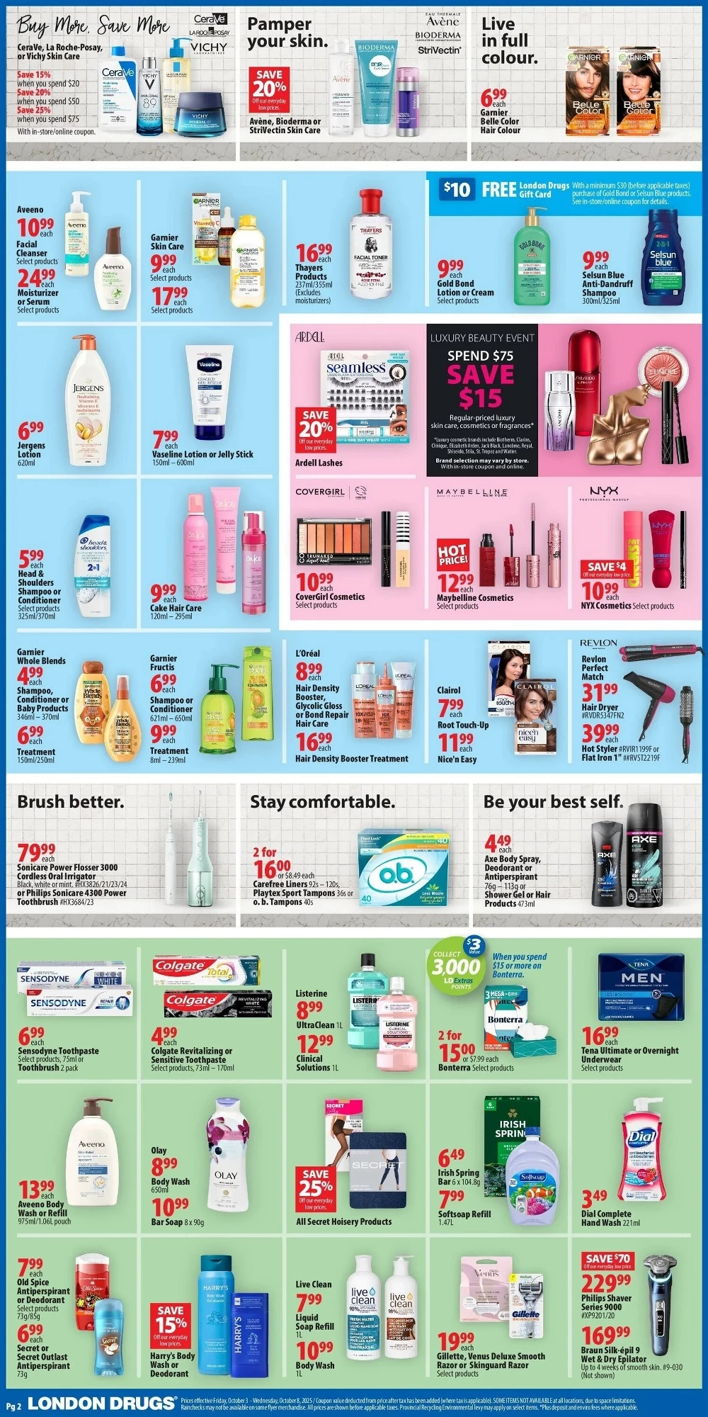 london drugs flyer october 3 8 3