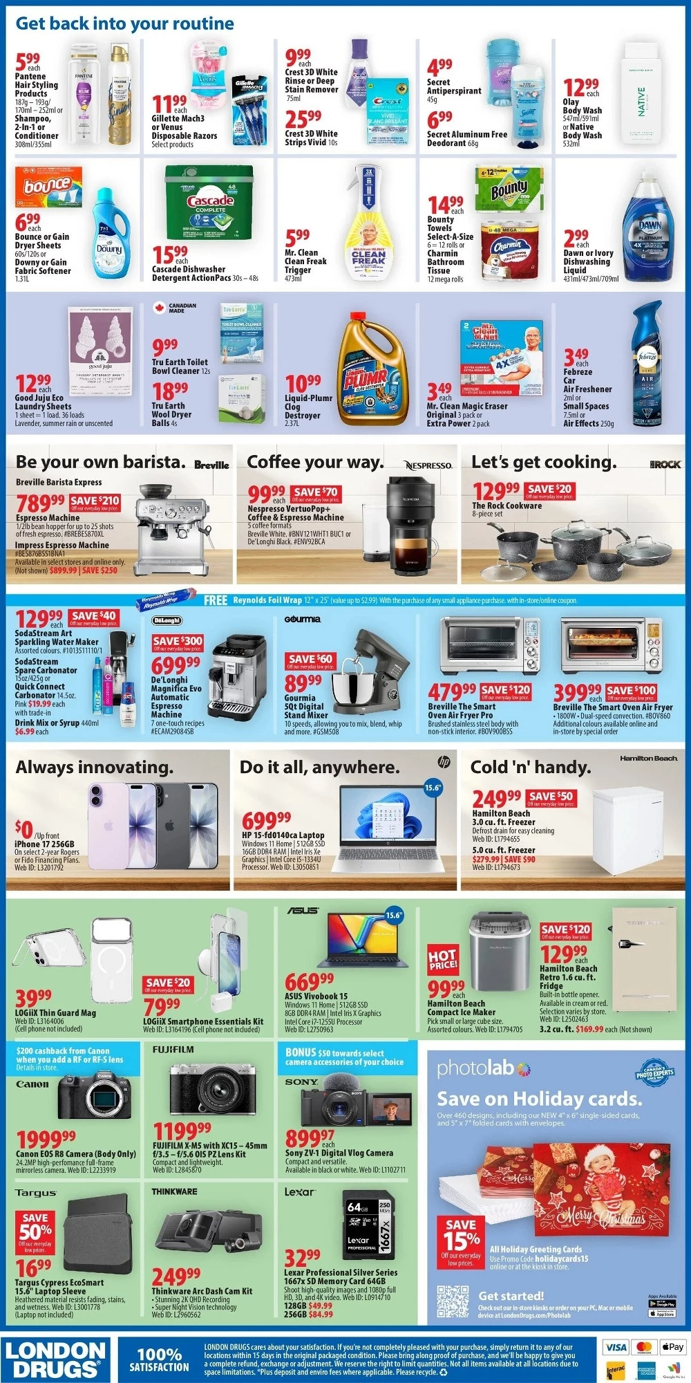 london drugs flyer october 3 8 5