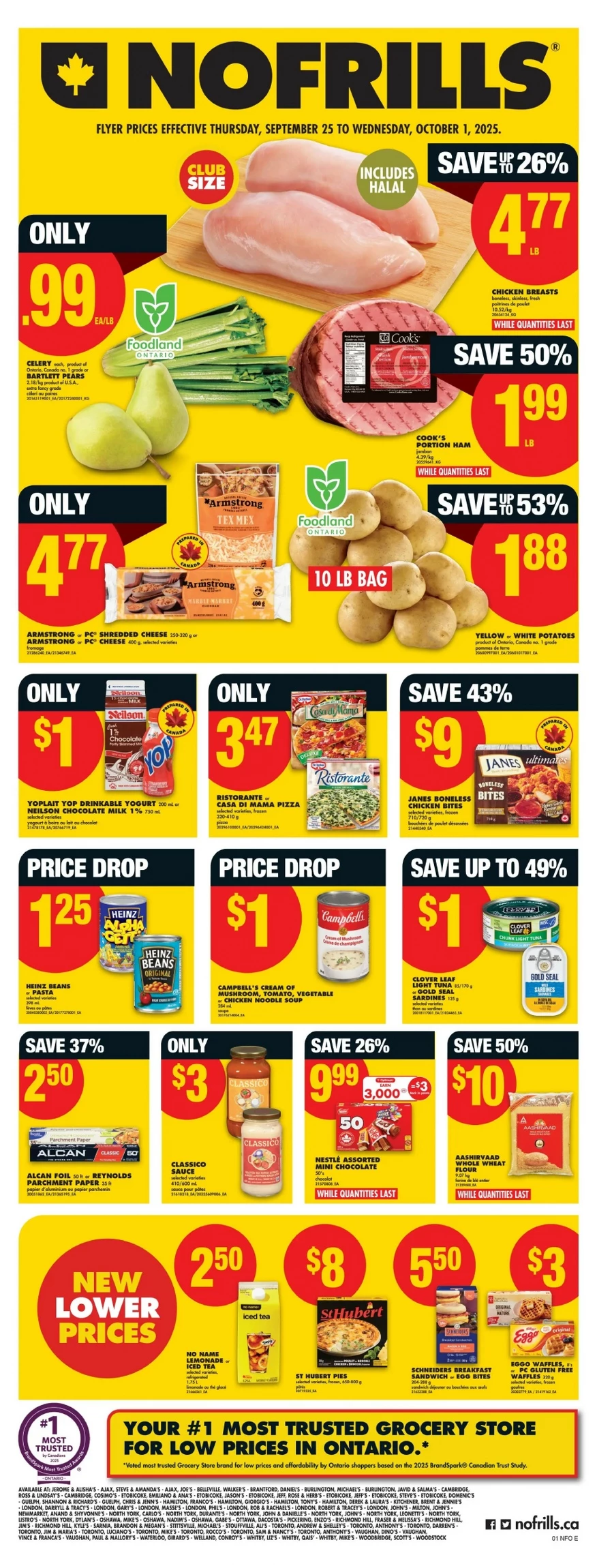 no frills flyer ont september 25 october 1 2