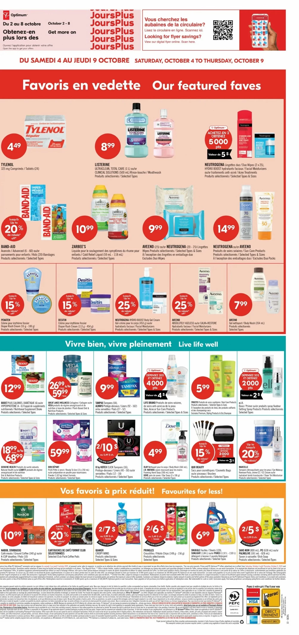 pharmaprix flyer october 4 9 22