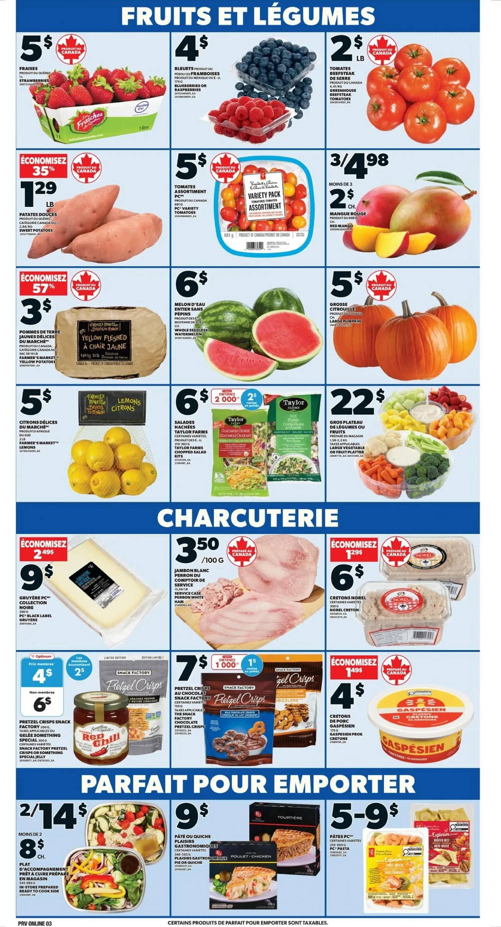 provigo flyer october 9 15 3 18306912