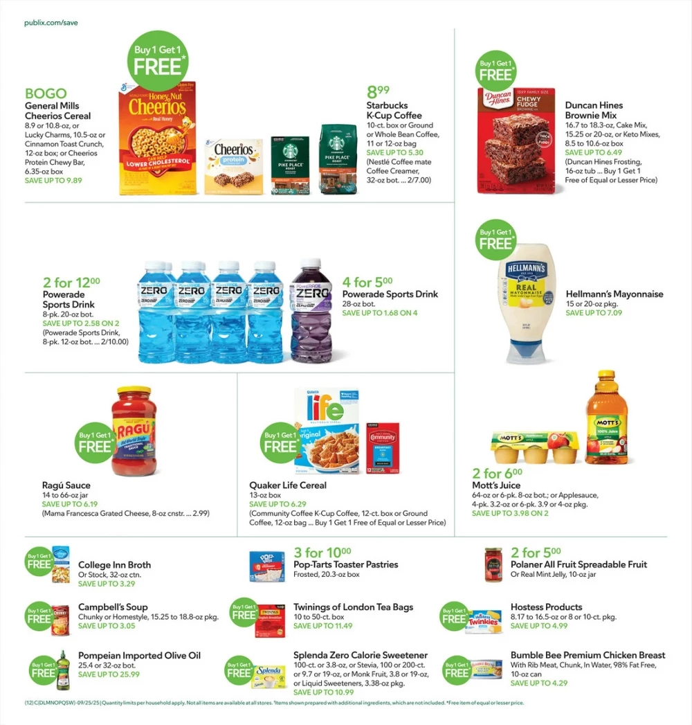 publix weekly ad september 24 30 12