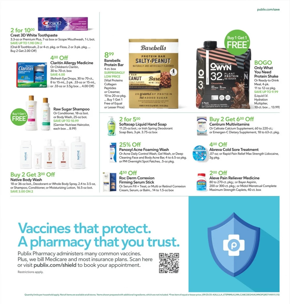 publix weekly ad september 24 30 15