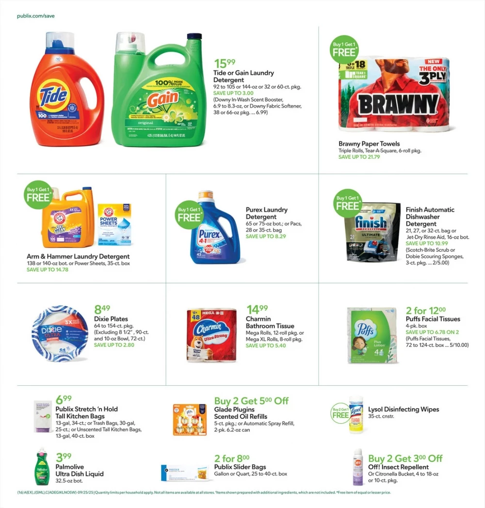 publix weekly ad september 24 30 16