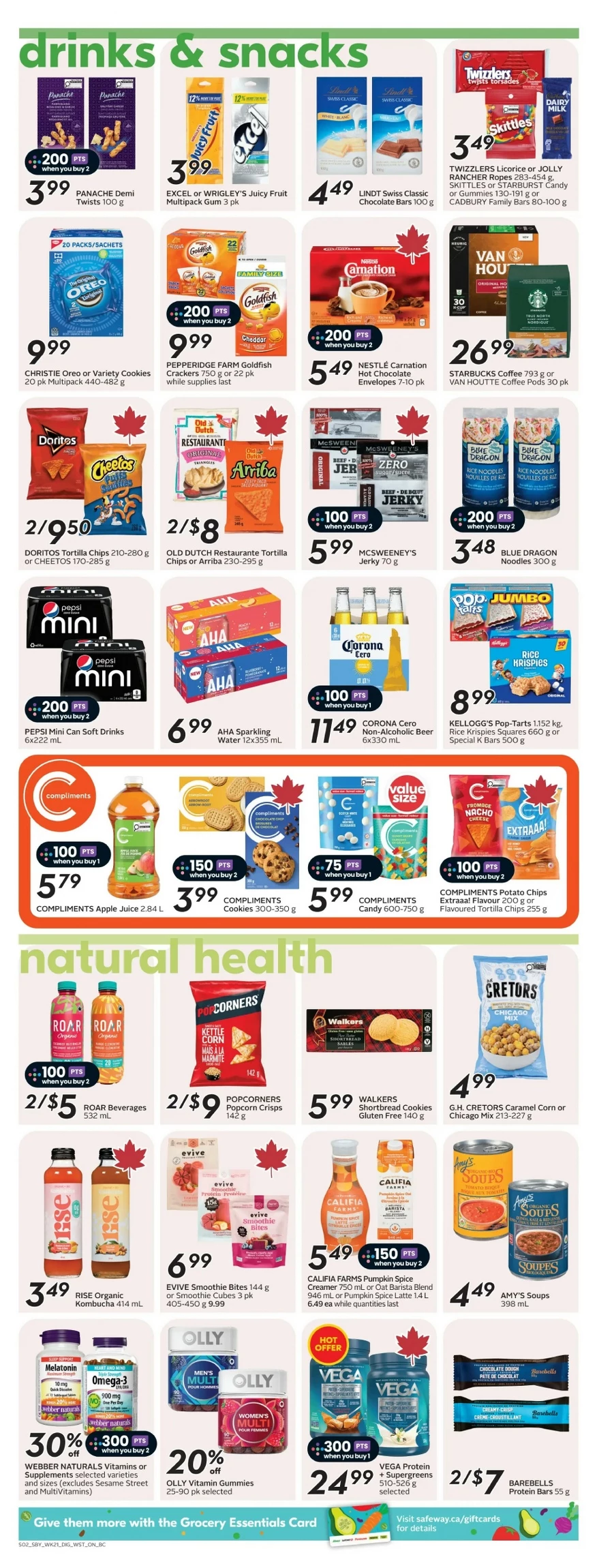 safeway flyer bc september 18 24 11