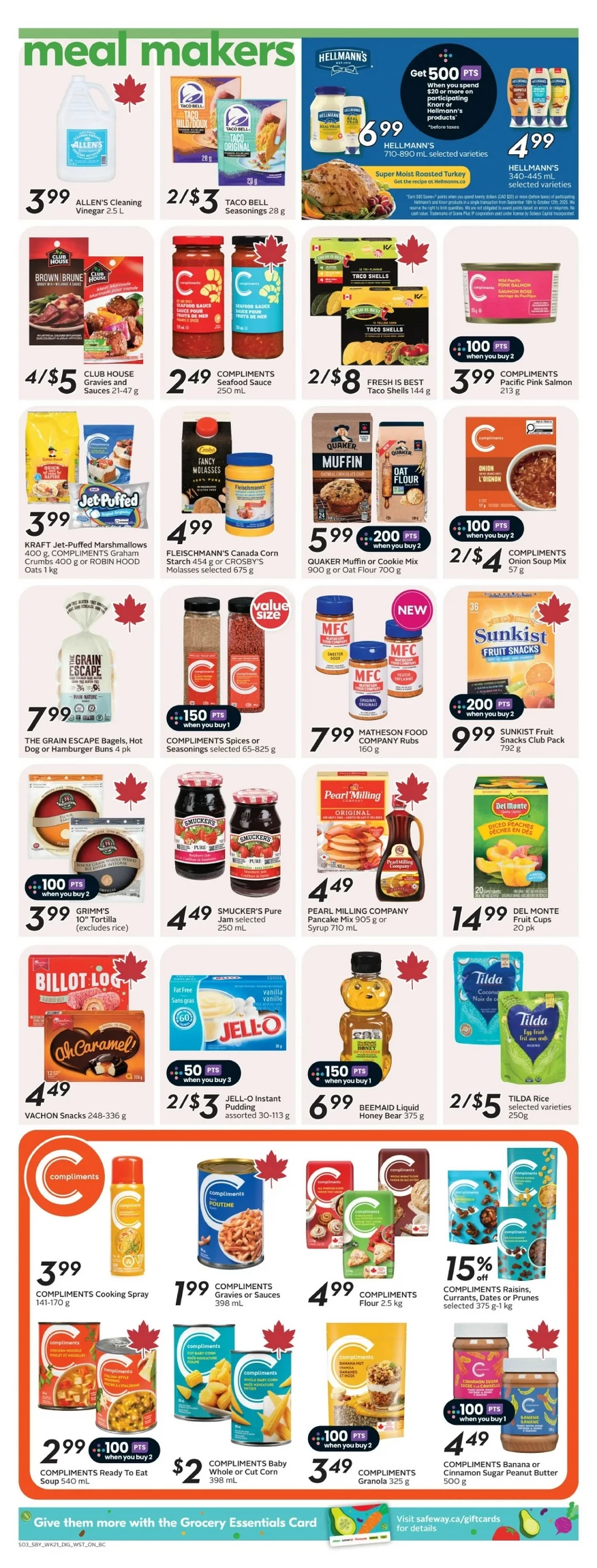 safeway flyer bc september 18 24 12