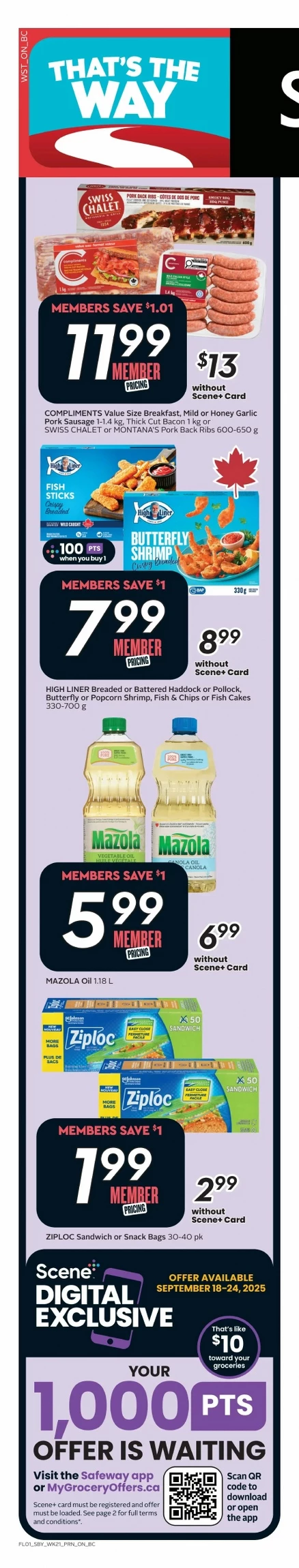 safeway flyer bc september 18 24 2