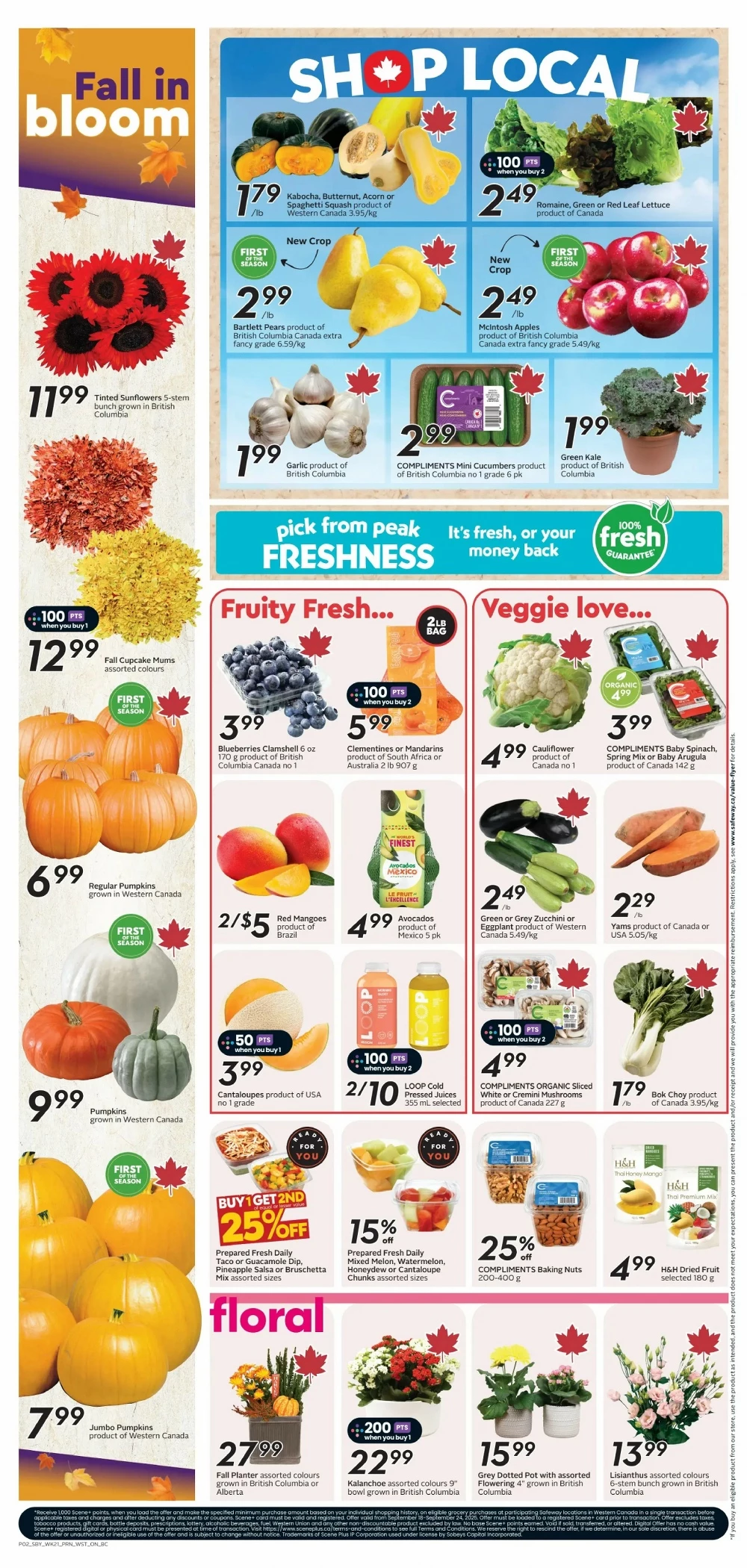 safeway flyer bc september 18 24 5