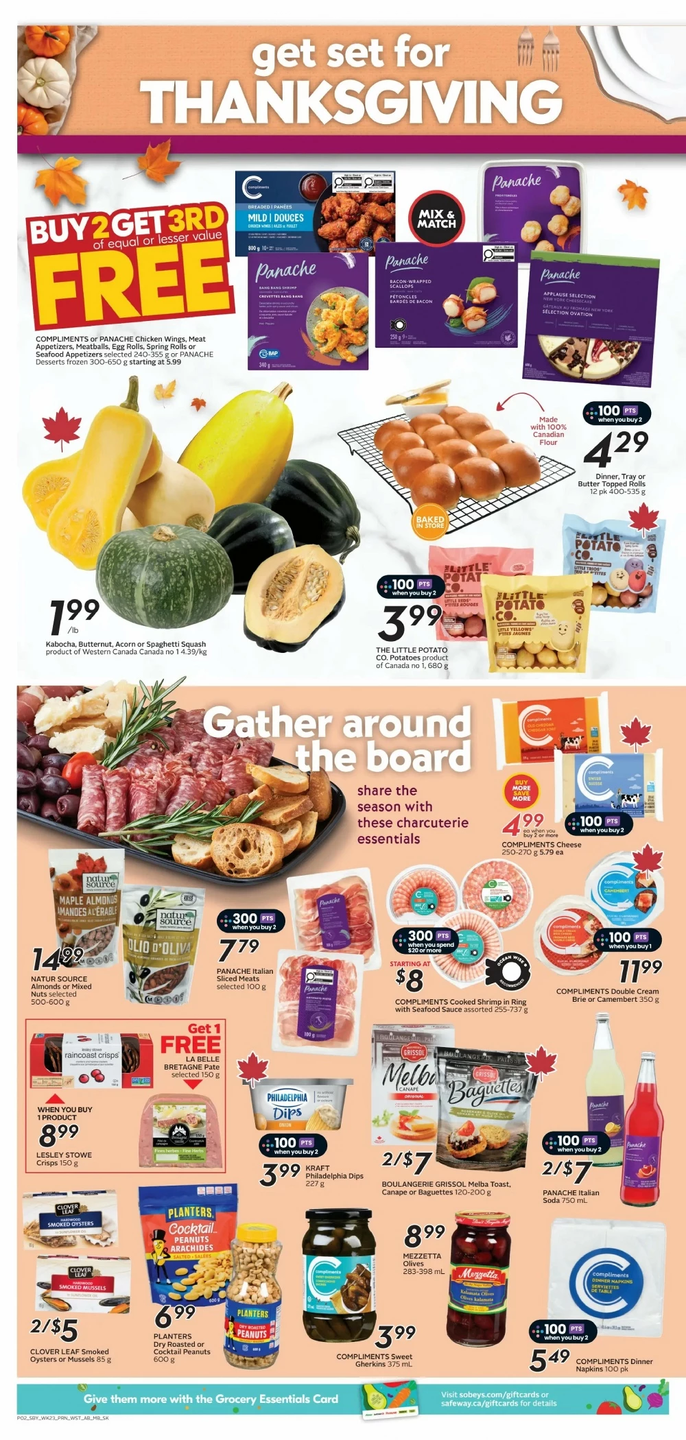 safeway sobeys flyer west october 2 8 5 6542