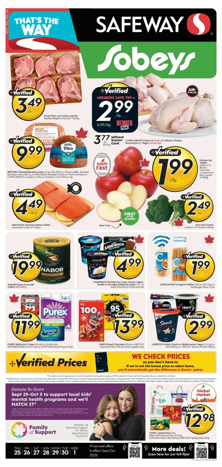 safeway sobeys flyer west