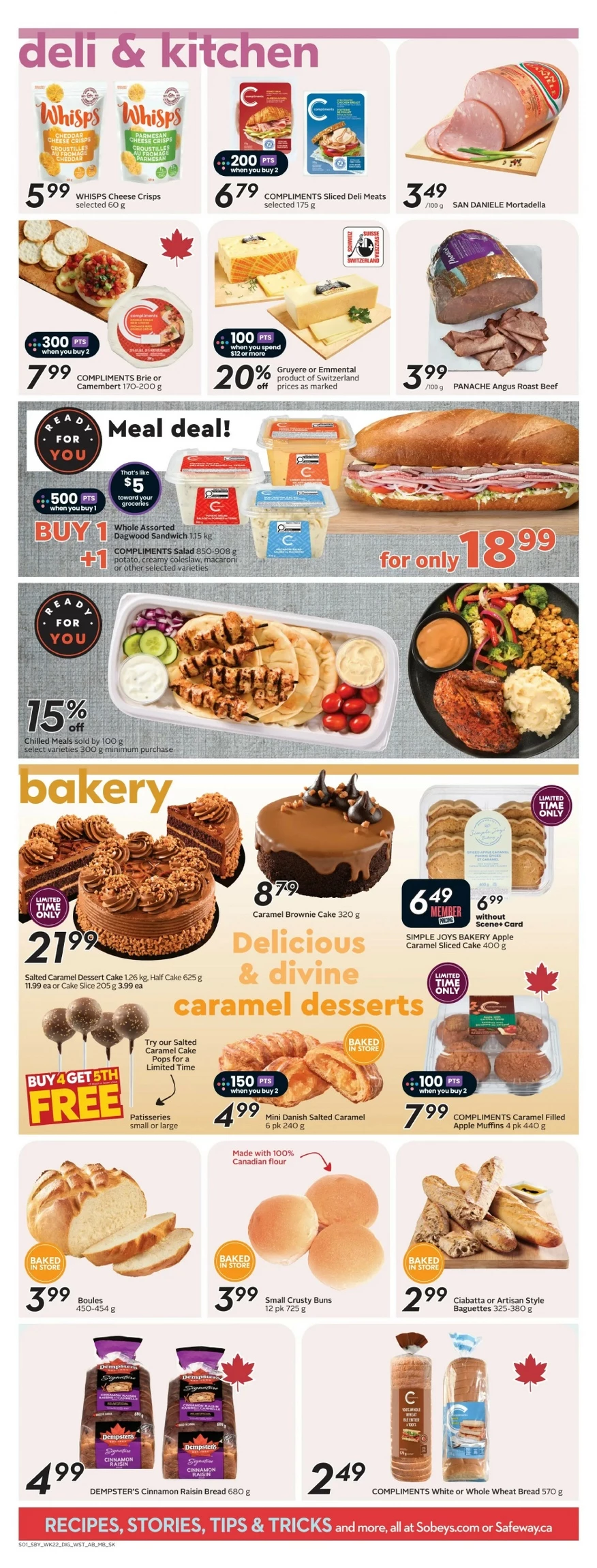safeway sobeys flyer west september 25 october 1 10