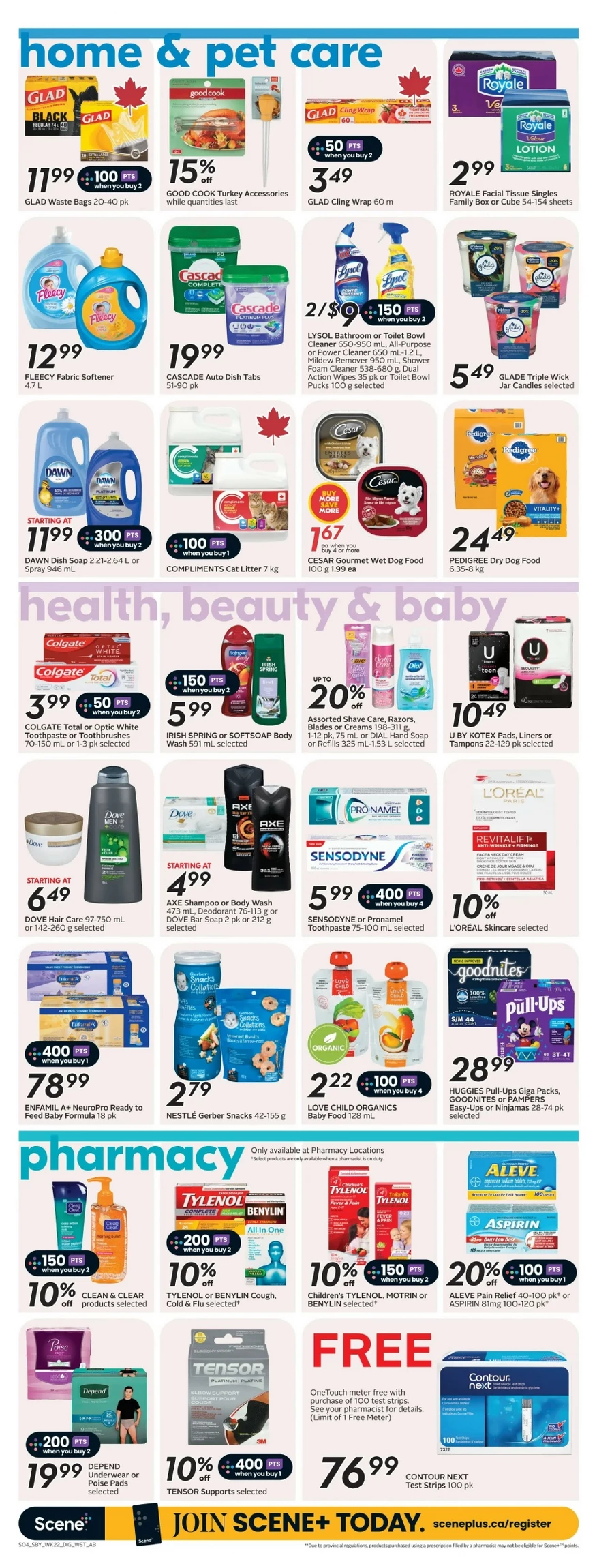 safeway sobeys flyer west september 25 october 1 13