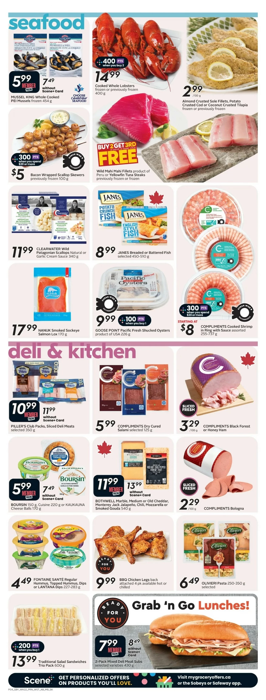 safeway sobeys flyer west september 25 october 1 8