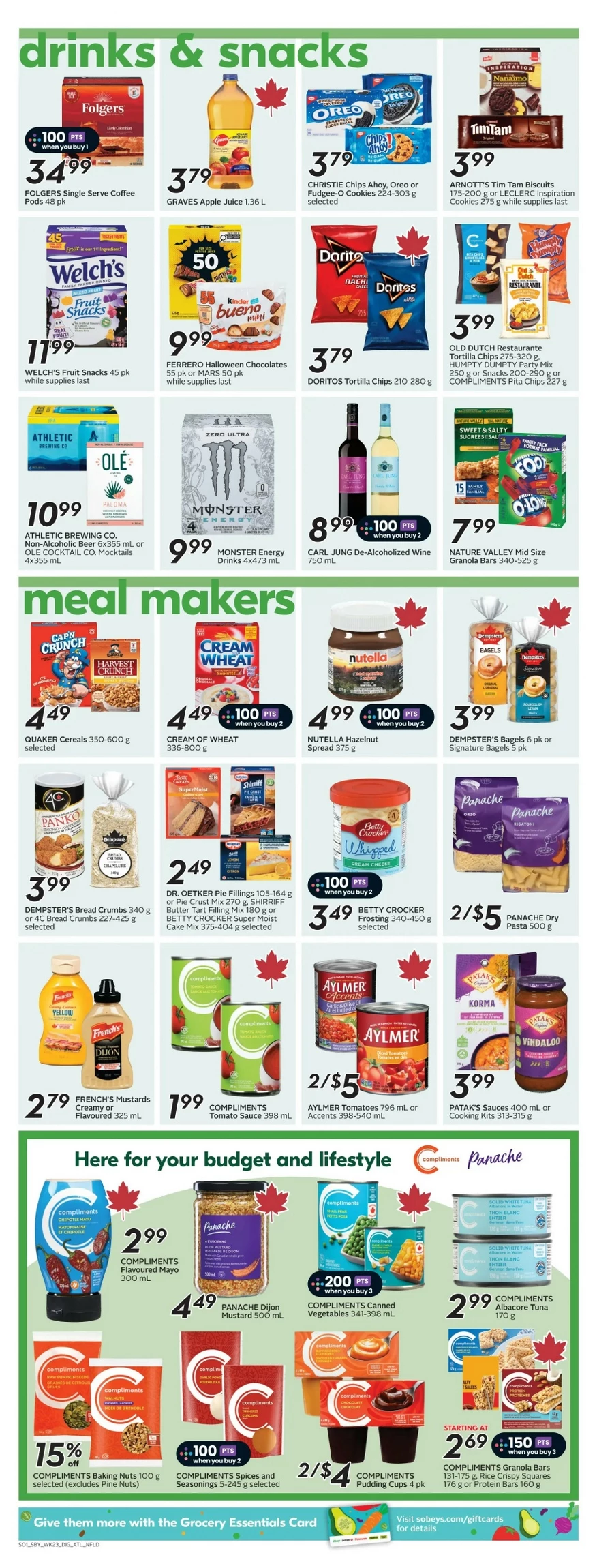 sobeys flyer atlantic october 2 8 12 5871