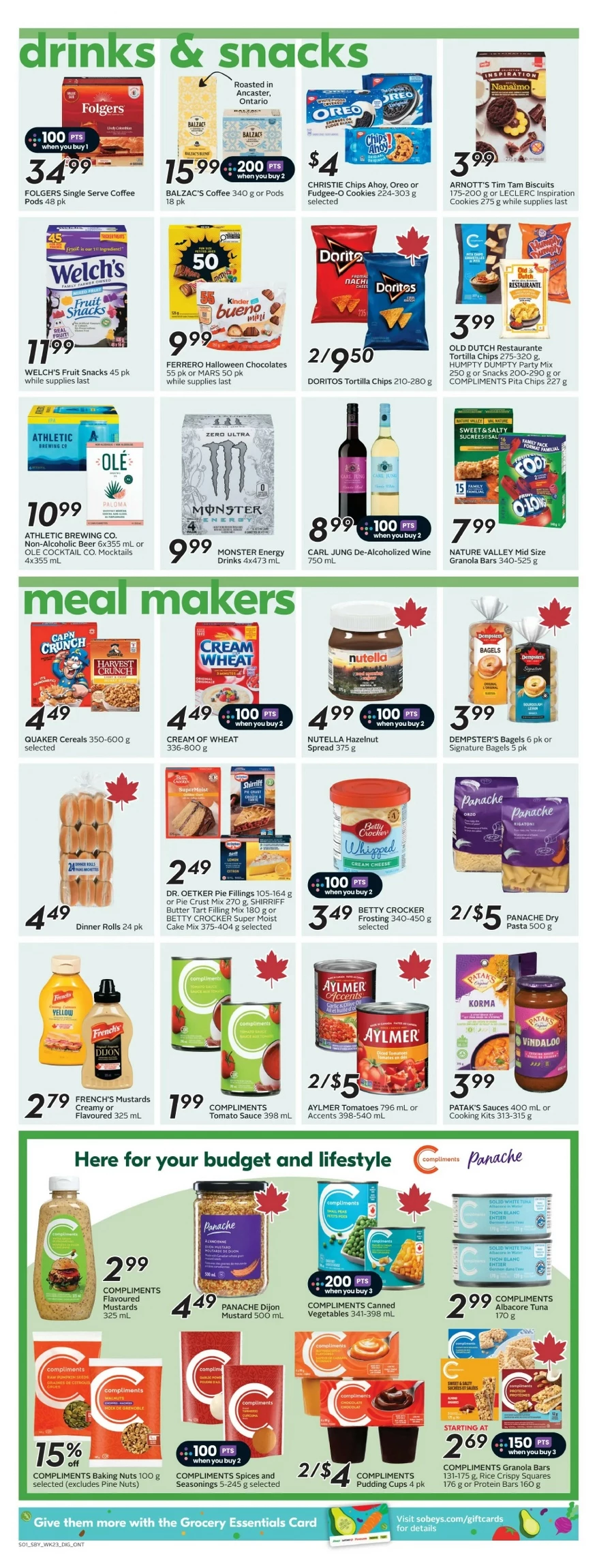sobeys flyer ont october 2 8 12 7186
