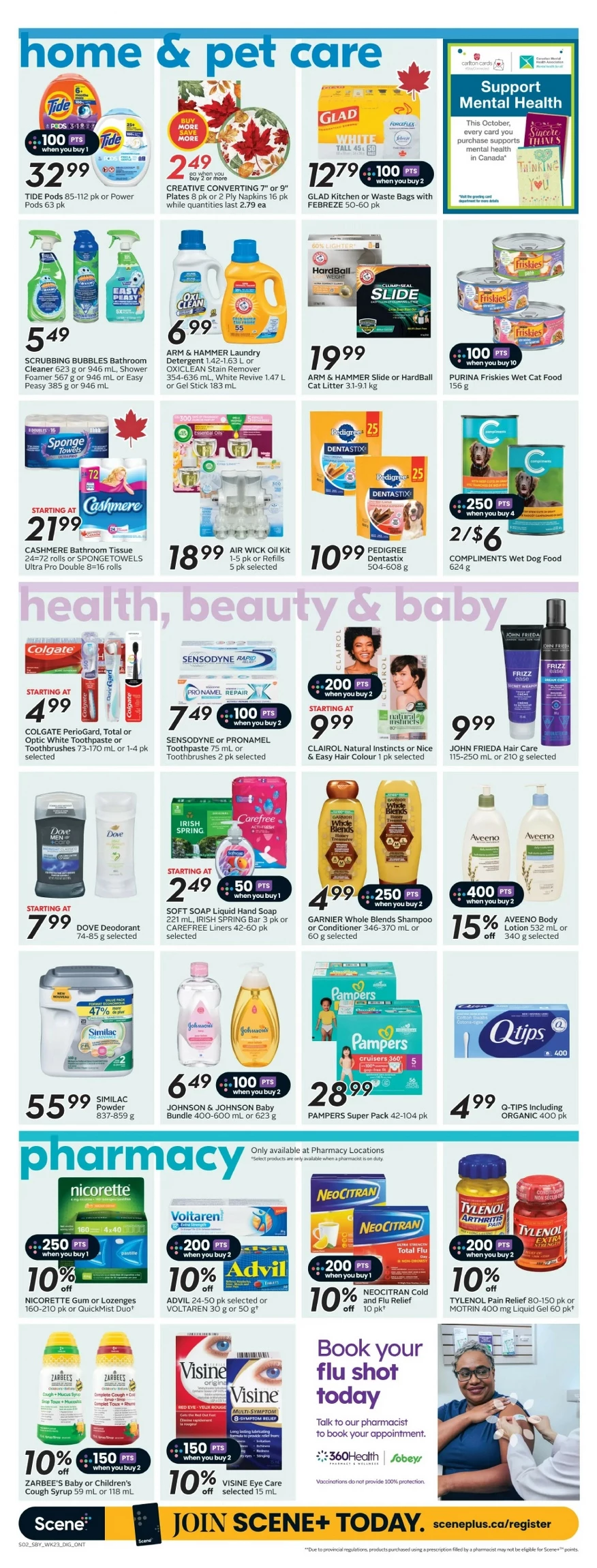 sobeys flyer ont october 2 8 13 4120